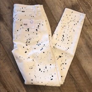 Paige Size 28 Mid Rise Ultra Skinny